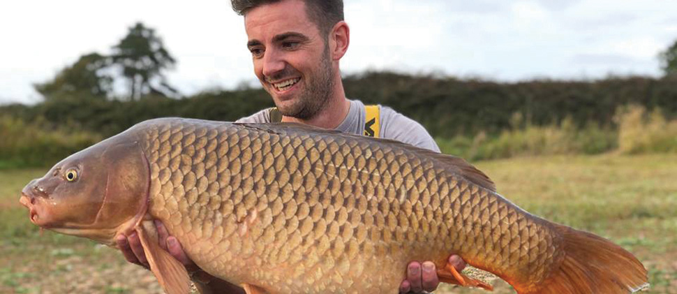 Man holding a fish