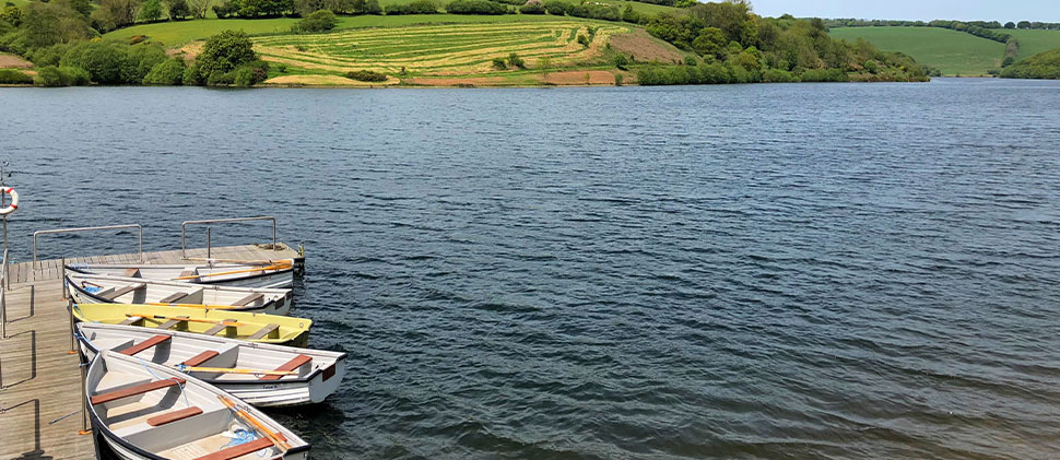 Boats At Clatworthy Reservoir
