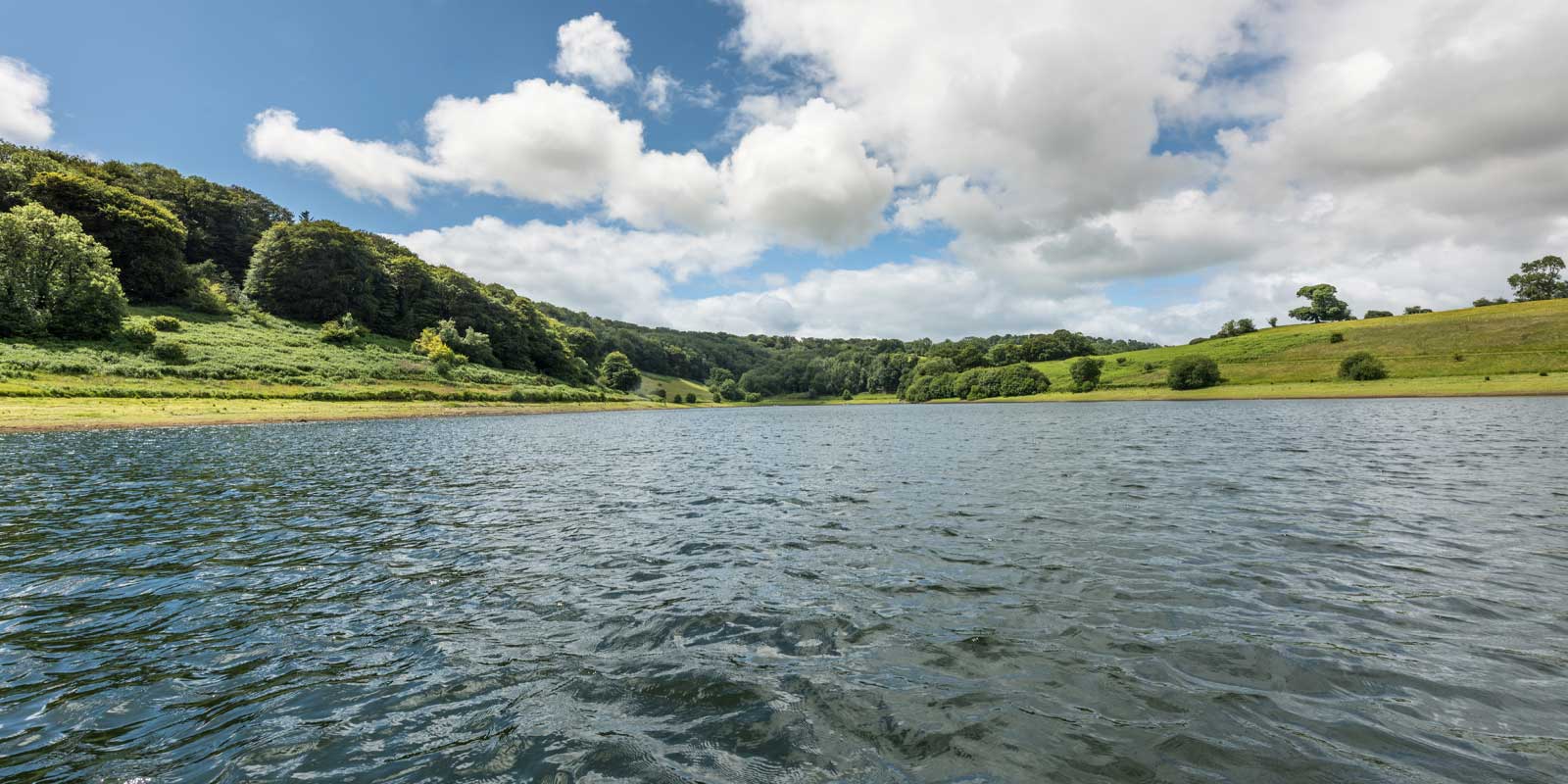 Clatworthy Reservoir on a Clear Day