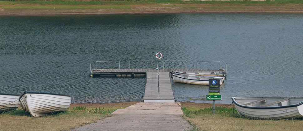 Boats At Hawkridge Reservoir