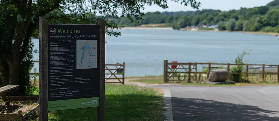 Sutton Bingham Welcome Sign