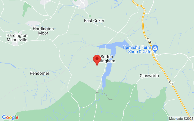 Sutton Bingham Reservoir Location Map