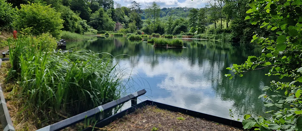 Tucking Mill Fishing Platform