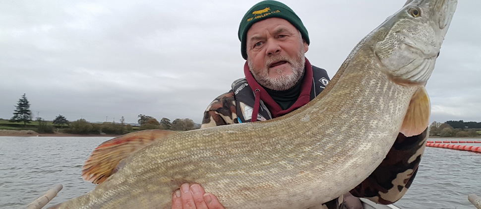 Man holding a fish